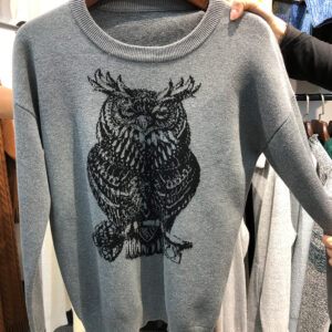 Custom LOGO OEM Men Sweater Pullover Jacquard Pattern Knitted Top Crew Neck Knitwear Winter Casual Jumper Knit Sweater